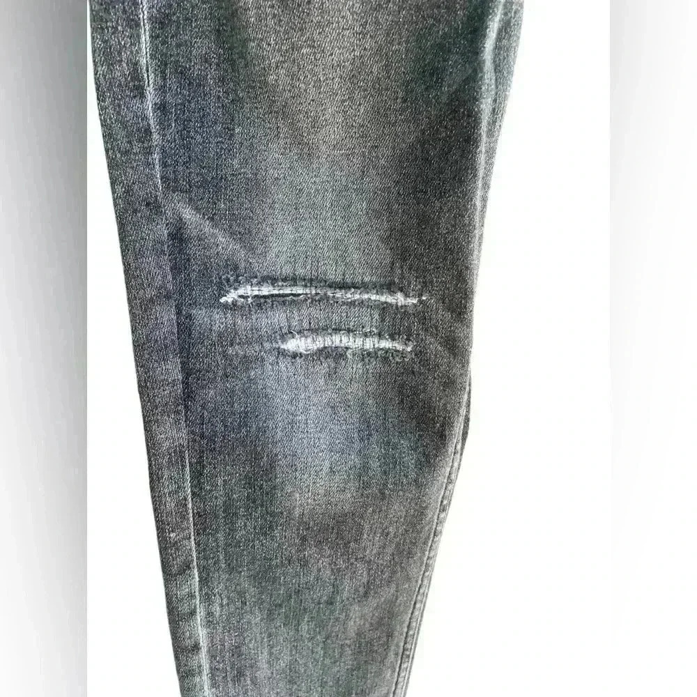 Dear John womens distressed black wash jeans 94% cotton preloved - Picture 6 of 9